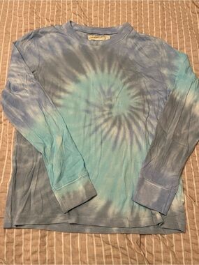 Ocean Drive tie dye lightweight long sleeve Tshirt, Size Large 10/12